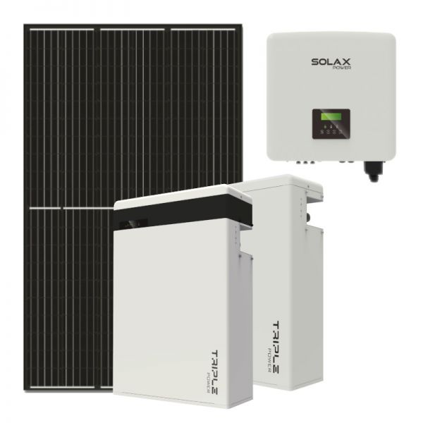 Solax Hybrid Solaranlage mit T-BAT Stromspeicher | kompl. Set | 10kWp