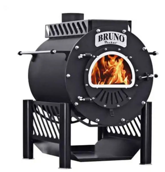 Werkstattofen Bruno® Techno | mit Kochplatte und Ständer | 15 kW